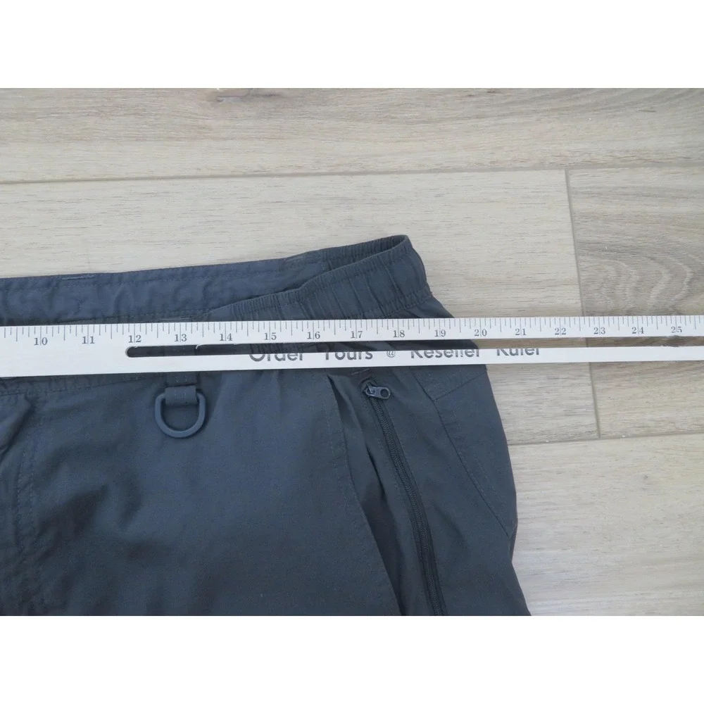 The North Face Pants Mens XL Gray Convertible Nylon Hiking Zip Off Travel
